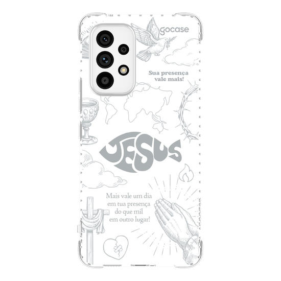 Capinha para celular  Jesus Elementos Pattern