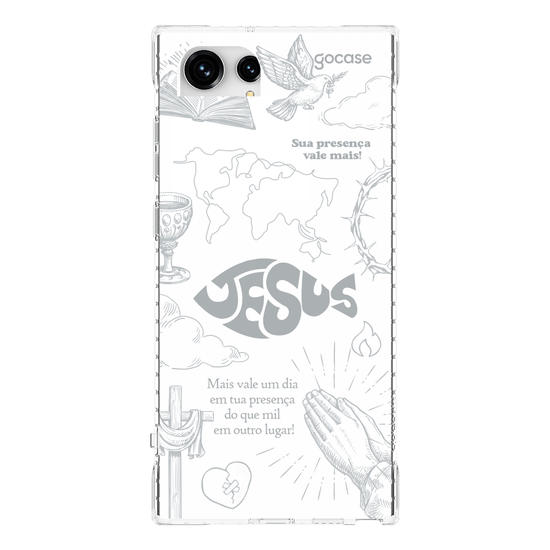 Capinha para celular  Jesus Elementos Pattern