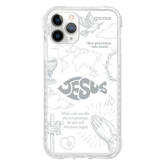 Capinha para celular  Jesus Elementos Pattern