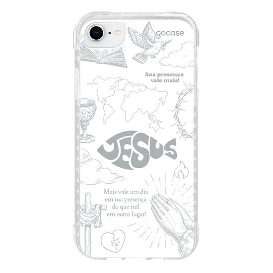 Capinha para celular  Jesus Elementos Pattern