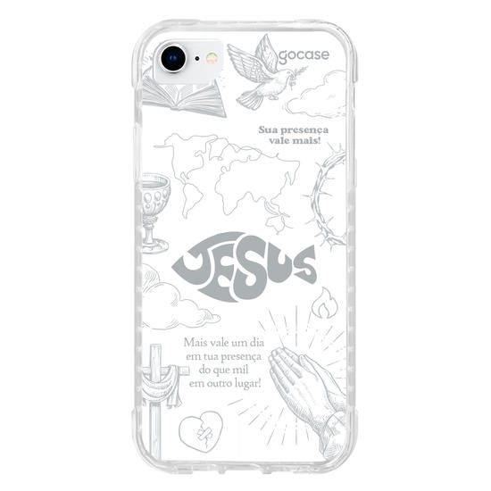 Capinha para celular  Jesus Elementos Pattern