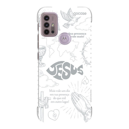 Capinha para celular  Jesus Elementos Pattern