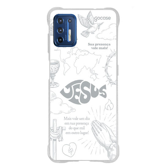 Capinha para celular  Jesus Elementos Pattern