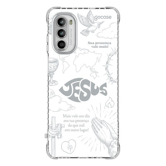 Capinha para celular  Jesus Elementos Pattern