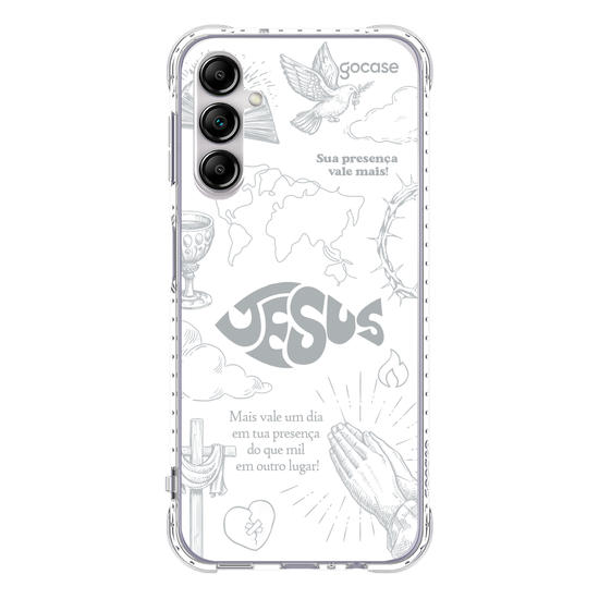 Capinha para celular  Jesus Elementos Pattern