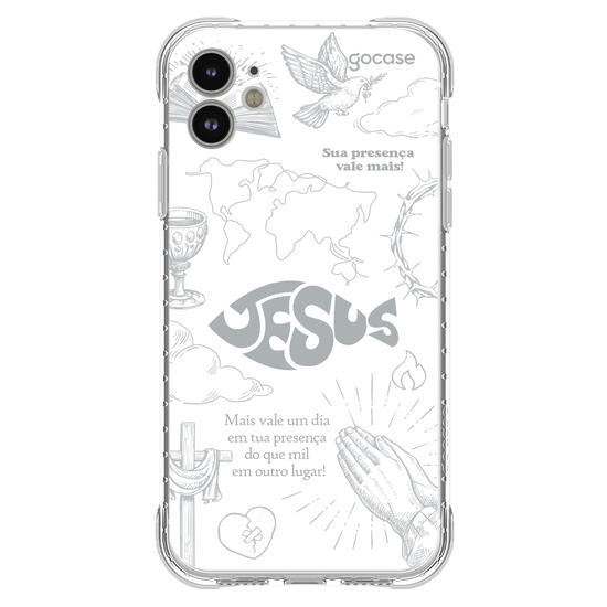 Capinha para celular  Jesus Elementos Pattern