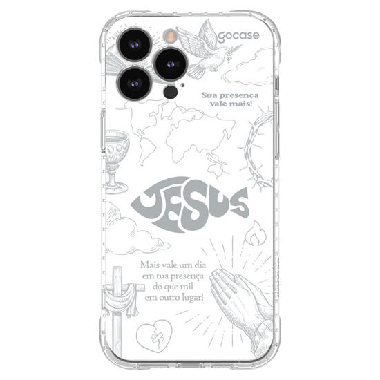 Capinha para celular  Jesus Elementos Pattern