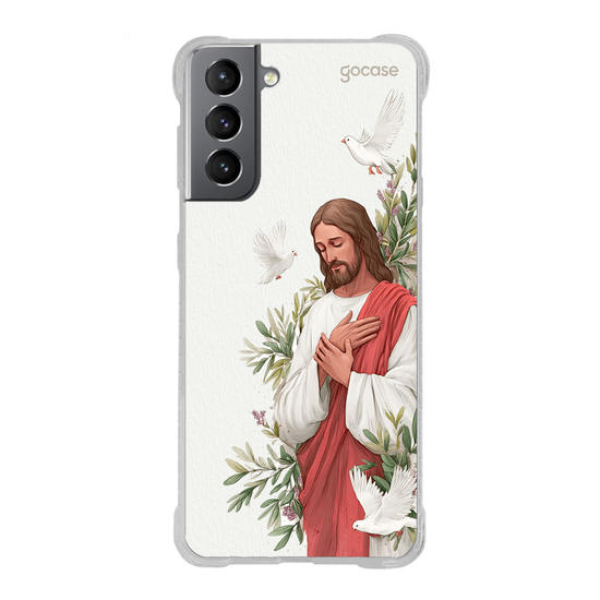 Capinha para celular  Jesus, Fonte de Paz