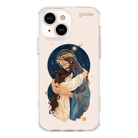 Capinha para celular  Jesus Hug Stars
