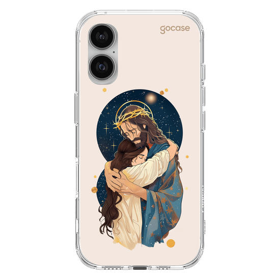 Capinha para celular  Jesus Hug Stars