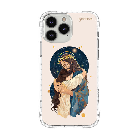 Capinha para celular  Jesus Hug Stars