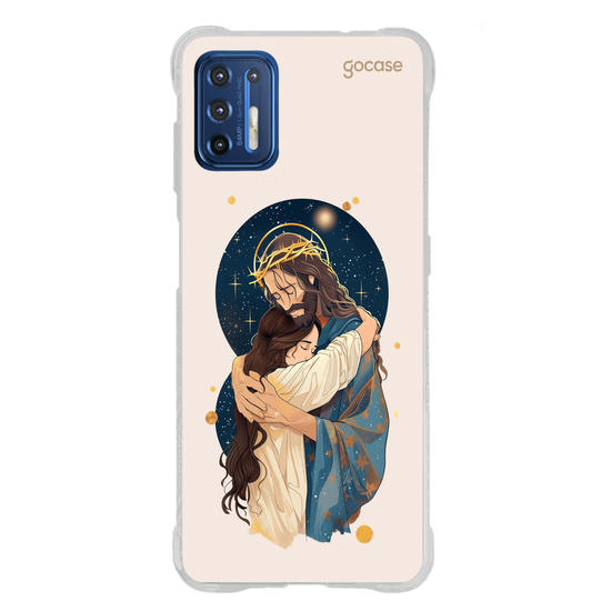 Capinha para celular  Jesus Hug Stars