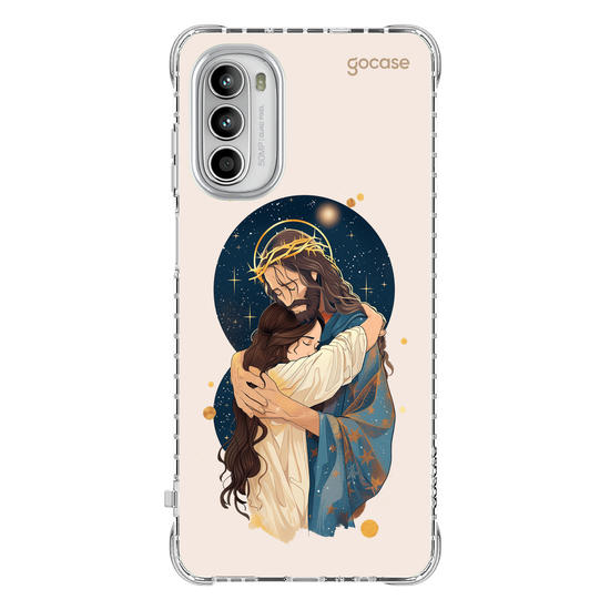 Capinha para celular  Jesus Hug Stars