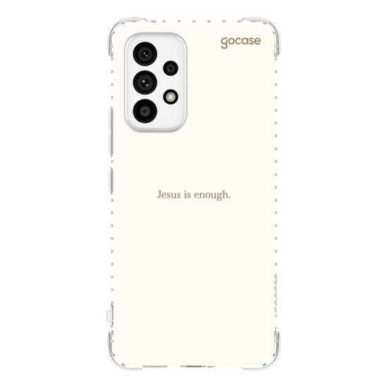 Capinha para celular  Jesus is Enough.