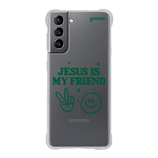 Capinha para celular  Jesus Is My Friend