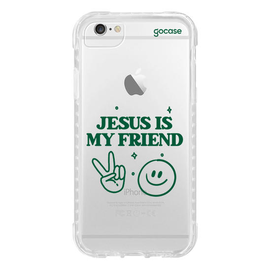 Capinha para celular  Jesus Is My Friend