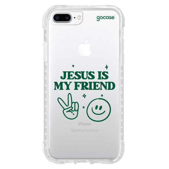 Capinha para celular  Jesus Is My Friend