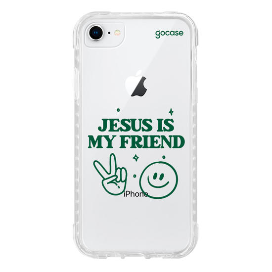 Capinha para celular  Jesus Is My Friend