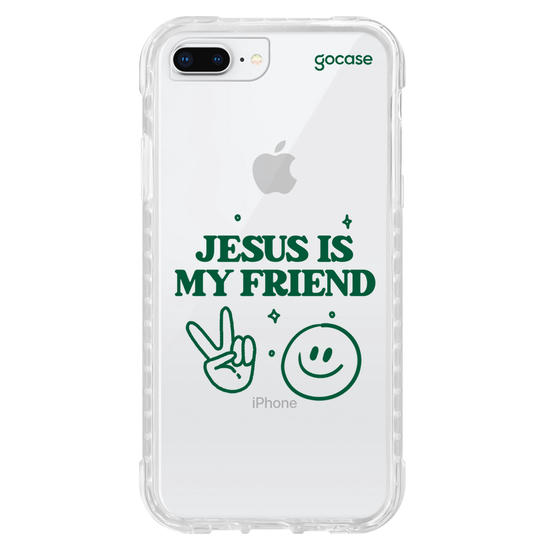 Capinha para celular  Jesus Is My Friend