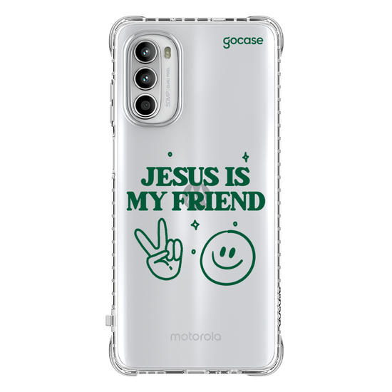 Capinha para celular  Jesus Is My Friend