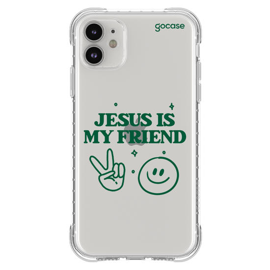 Capinha para celular  Jesus Is My Friend