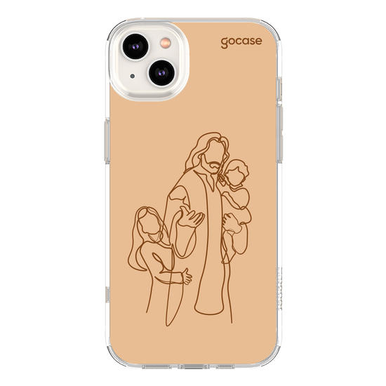 Capinha para celular  Jesus Lineart Draw - 2