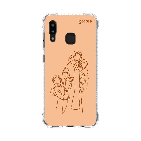 Capinha para celular  Jesus Lineart Draw - 2