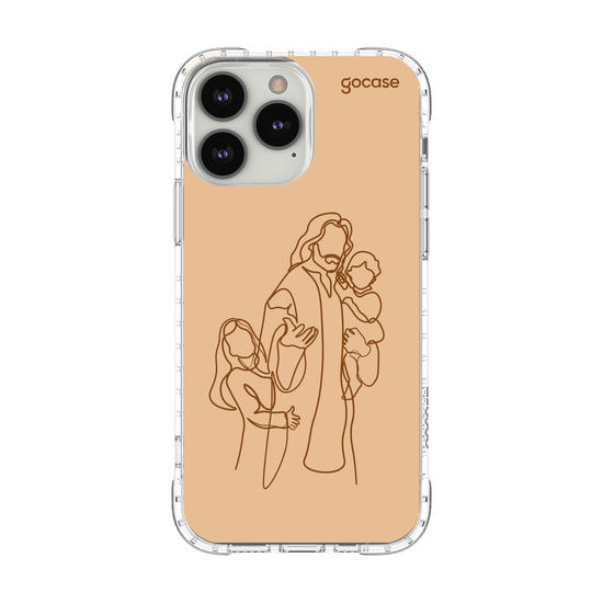 Capinha para celular  Jesus Lineart Draw - 2