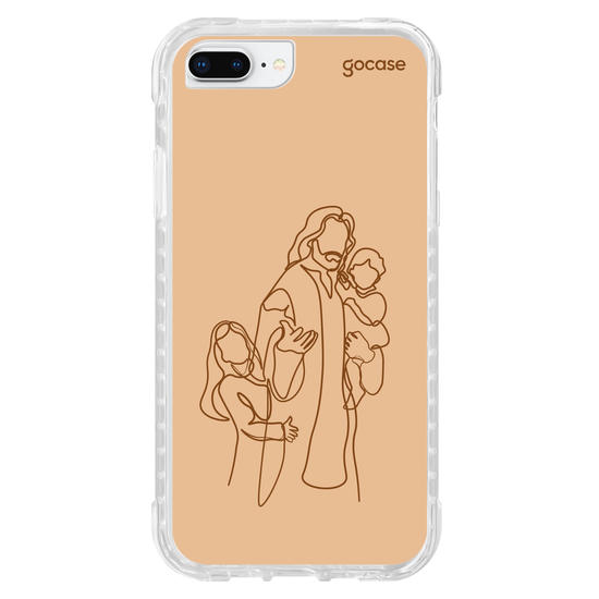 Capinha para celular  Jesus Lineart Draw - 2