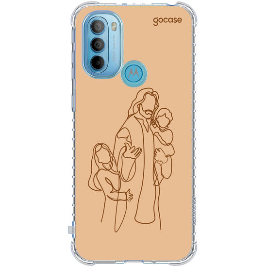 Capinha para celular  Jesus Lineart Draw - 2