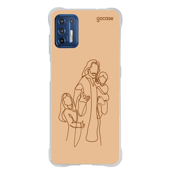 Capinha para celular  Jesus Lineart Draw - 2