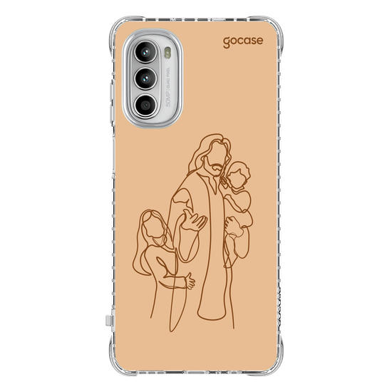 Capinha para celular  Jesus Lineart Draw - 2