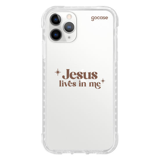 Capinha para celular Jesus Lives in Me