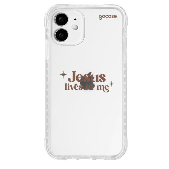 Capinha para celular Jesus Lives in Me