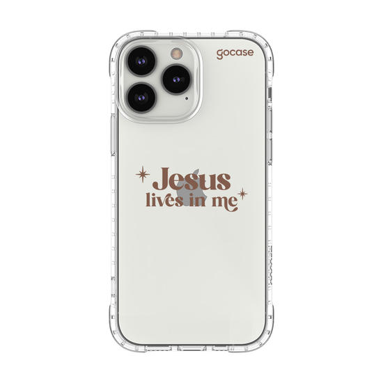 Capinha para celular Jesus Lives in Me