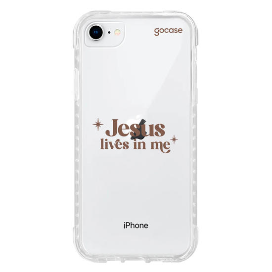 Capinha para celular Jesus Lives in Me