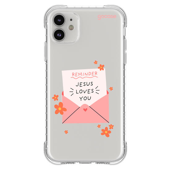 Capinha para celular  Jesus Loves You