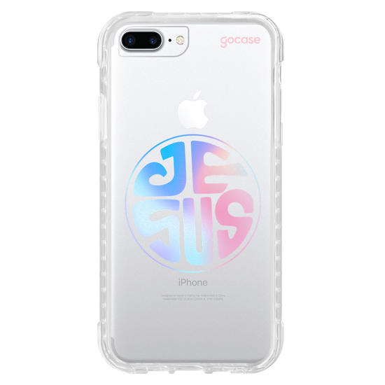 Capinha para celular  Jesus Colorido