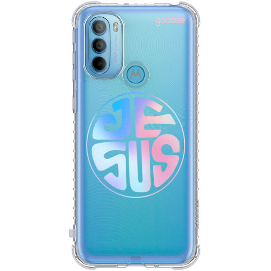 Capinha para celular  Jesus Colorido