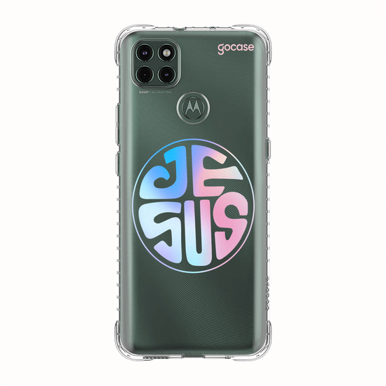 Capinha para celular  Jesus Colorido
