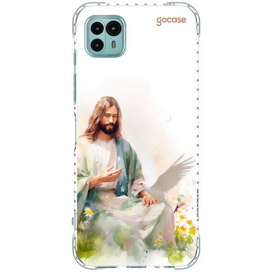 Capinha para celular  Jesus - Paz Divina