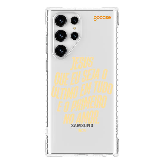 Capinha para celular Use Dons  - Jesus que seja o ultimo em tudo