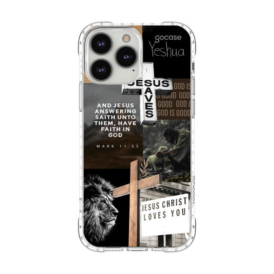 Capinha para celular  Jesus Saves Colagem