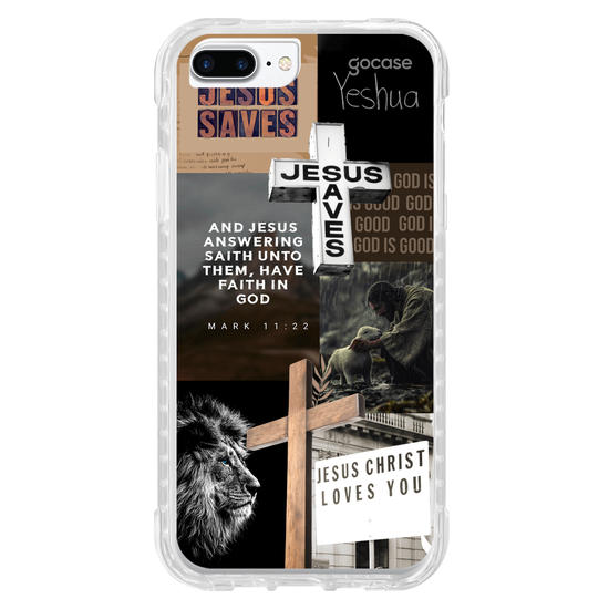 Capinha para celular  Jesus Saves Colagem