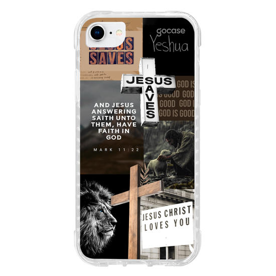 Capinha para celular  Jesus Saves Colagem