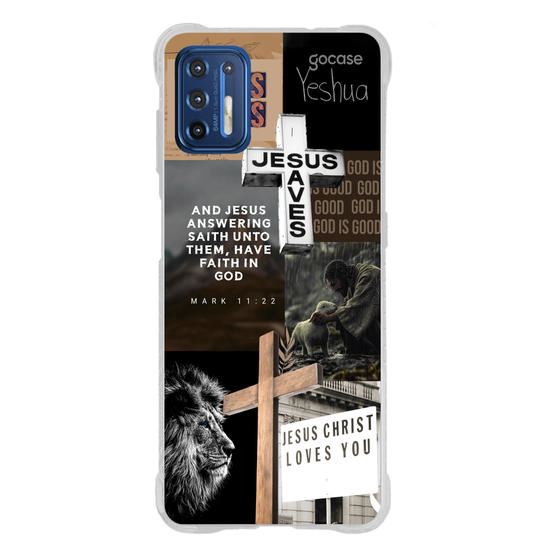 Capinha para celular  Jesus Saves Colagem