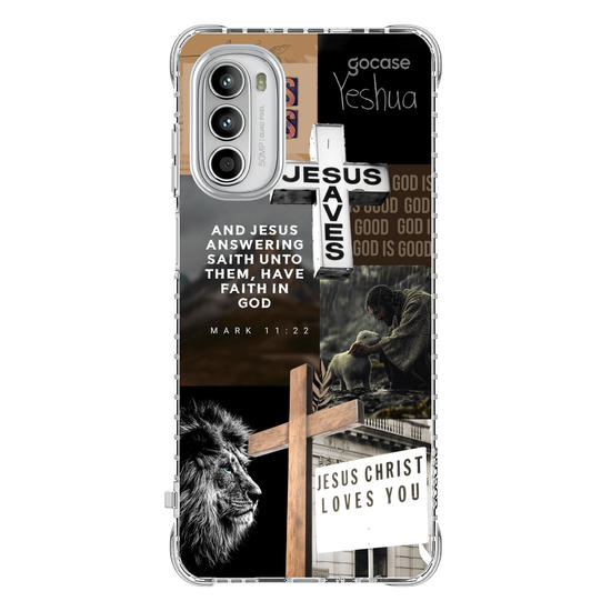 Capinha para celular  Jesus Saves Colagem