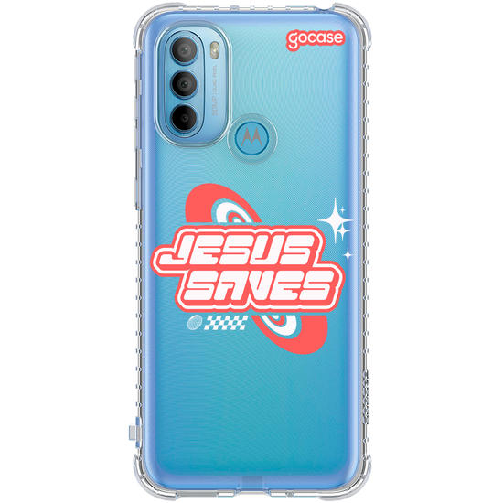 Capinha para celular  Jesus Saves - Y2K