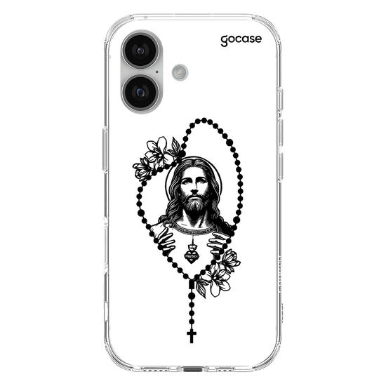 Capinha para celular  Jesus - Terço