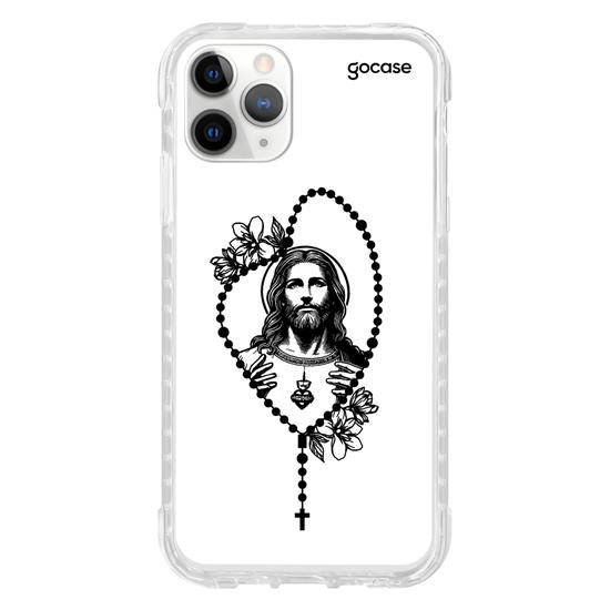 Capinha para celular  Jesus - Terço